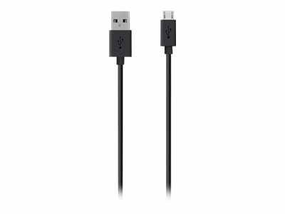 Belkin MIXIT Micro USB to USB ChargeSync Cable F2CU012BT2M BLK